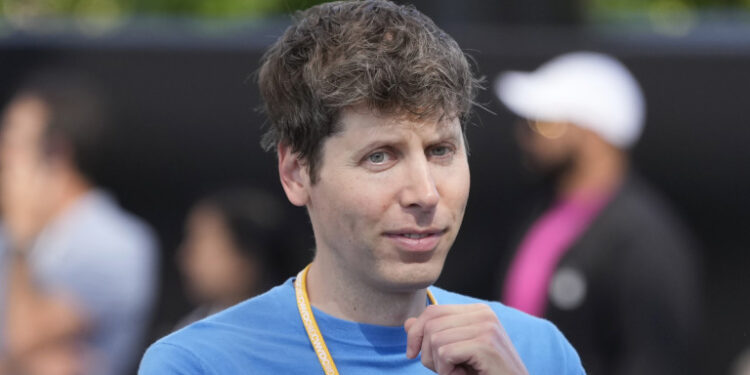 O CEO της OpenAI, Sam Altman / Φωτογραφία AP